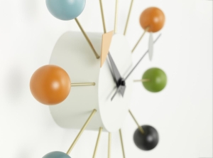 Ball Clock multicoloured