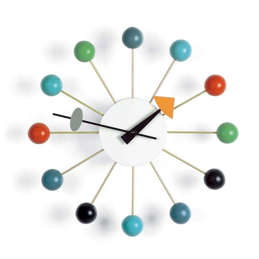 Ball Clock multicoloured