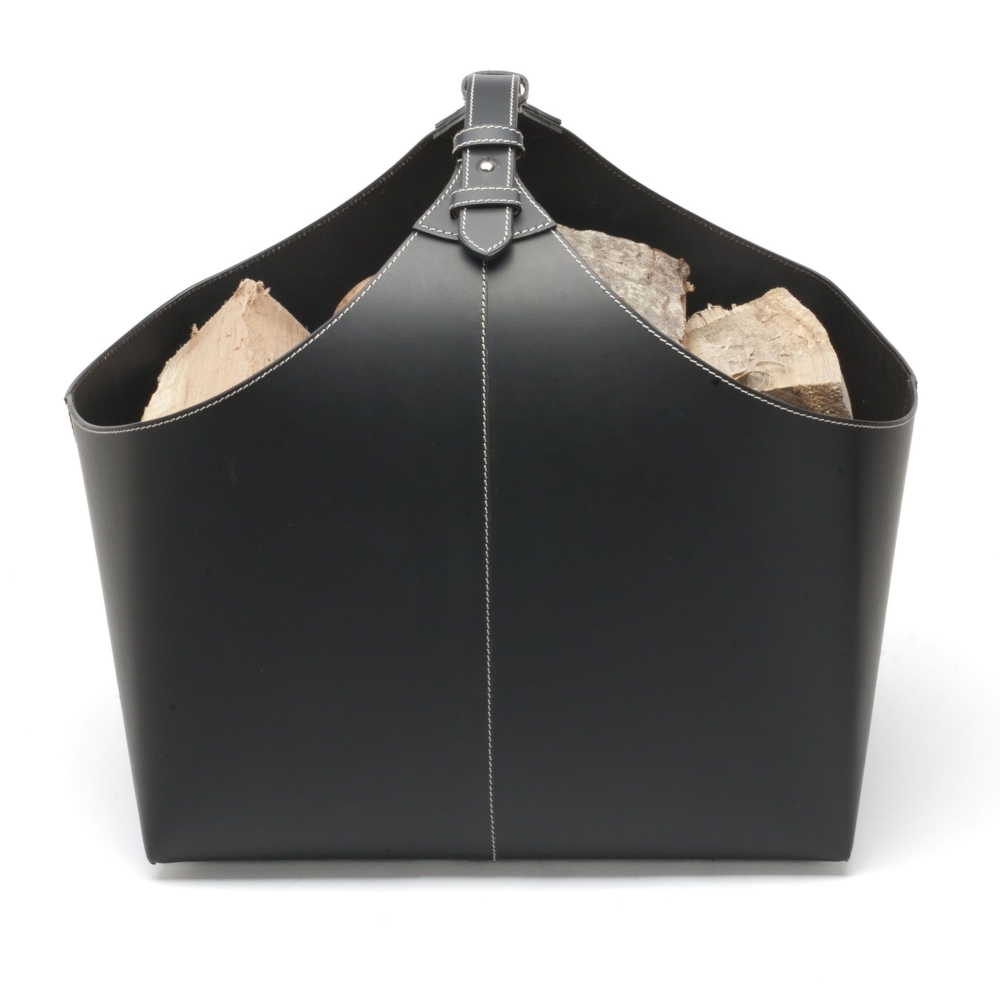 LOG HOLDER BLACK/WHITE ST.