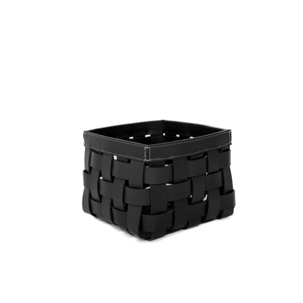 BRAIDED BOX SMALL BLACK/WH. ST.