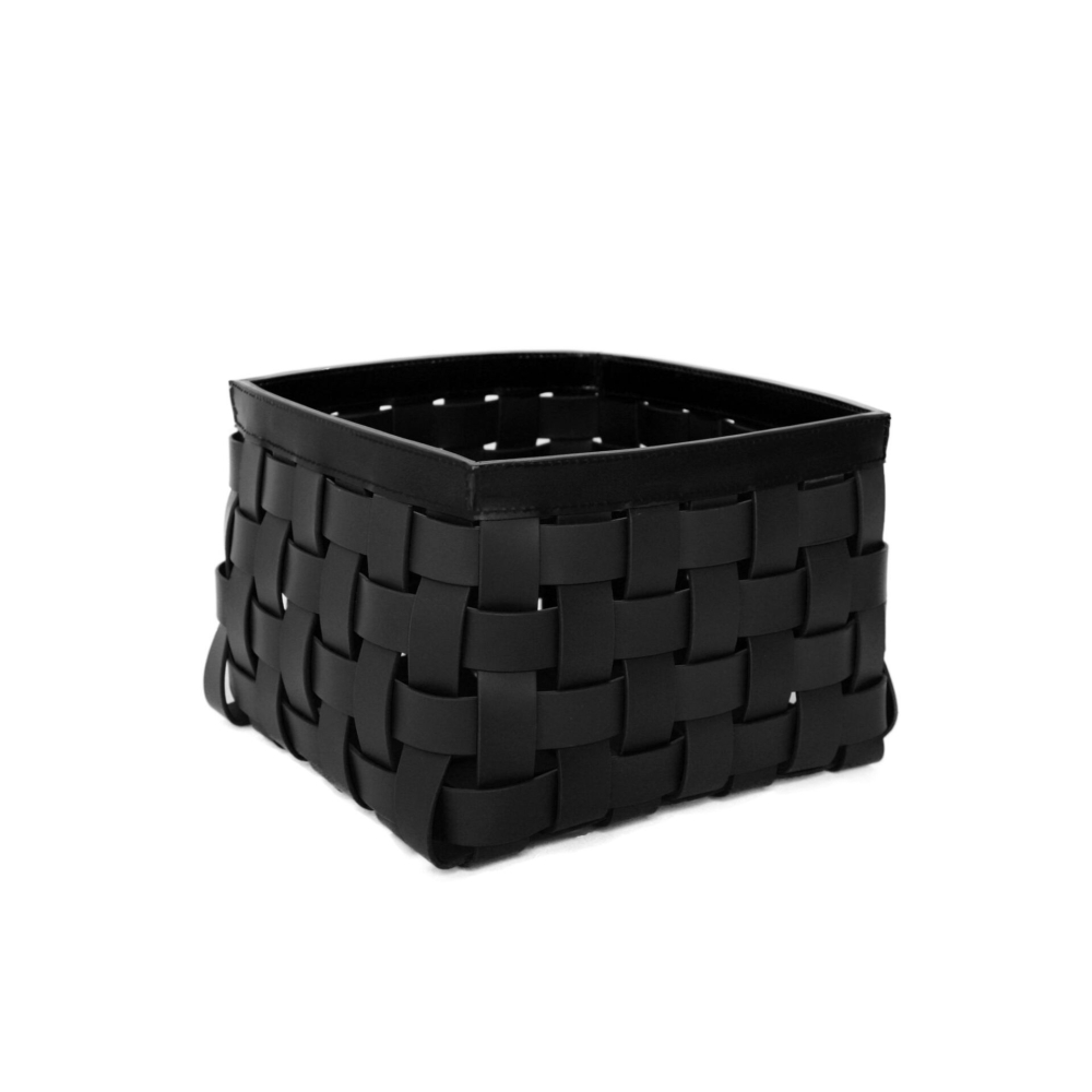 BRAIDED BOX MED. BLACK/BL. ST.