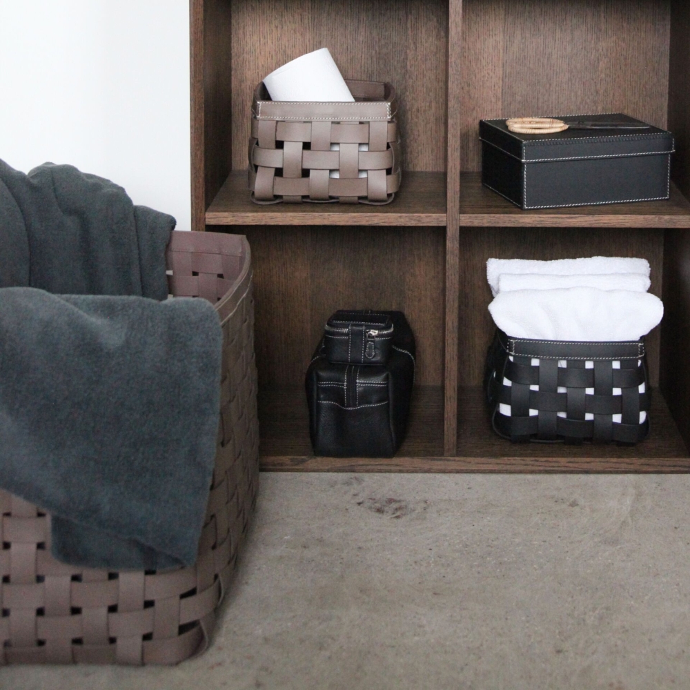 BRAIDED CUBE BLACK/WHITE ST.