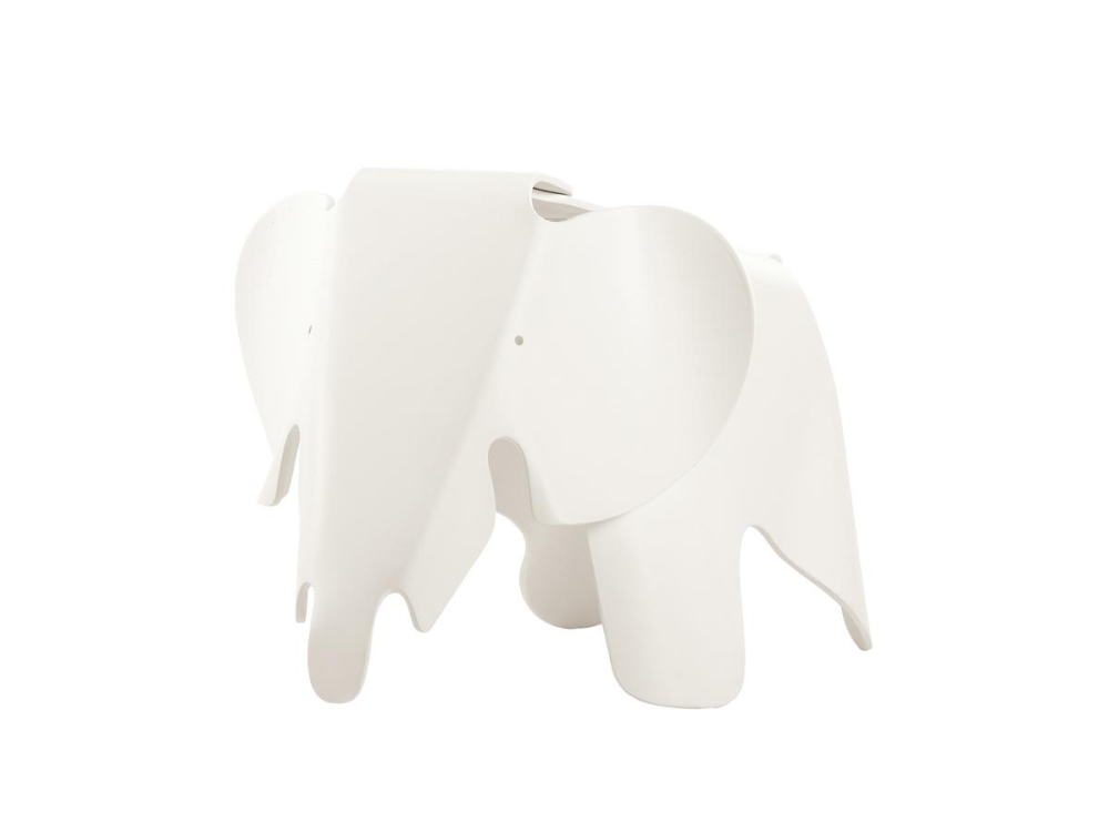 Eames Elephant (Plastic), white