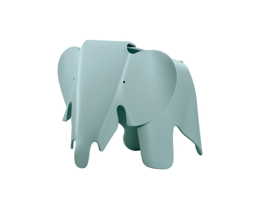 Eames Elephant (Plastic), ice grey