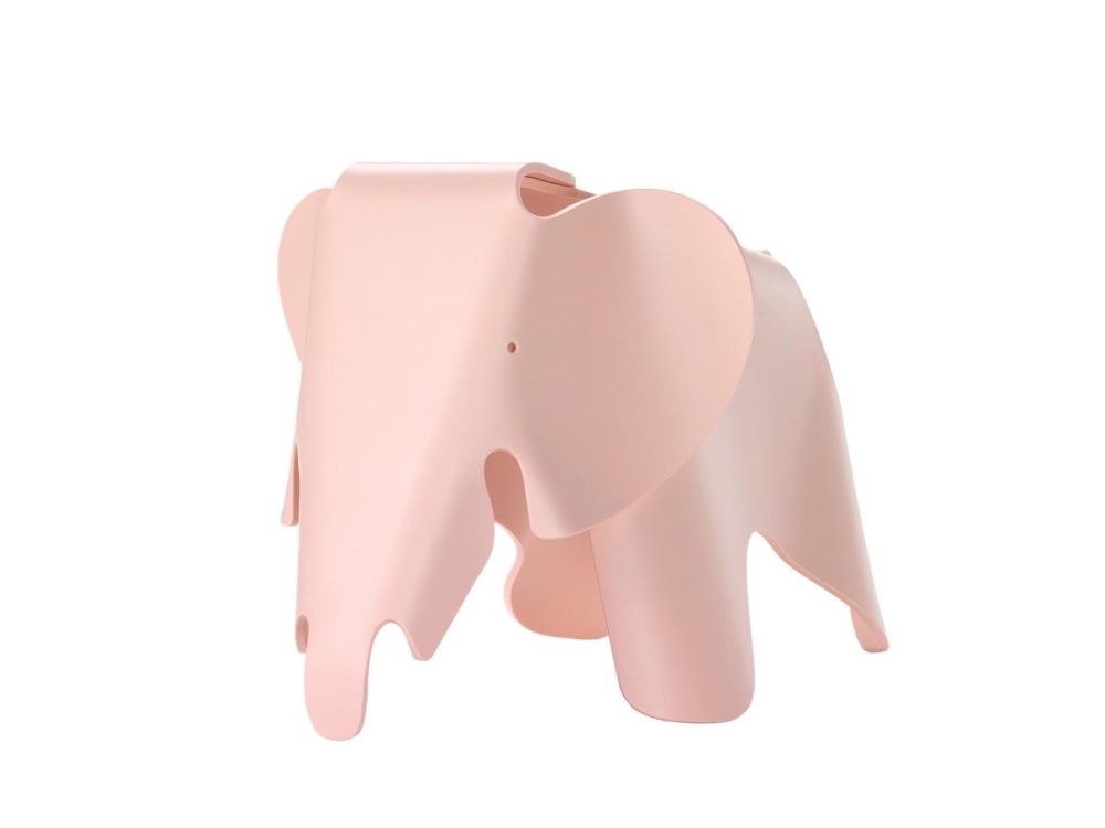 Eames Elephant (plastic), pale rose