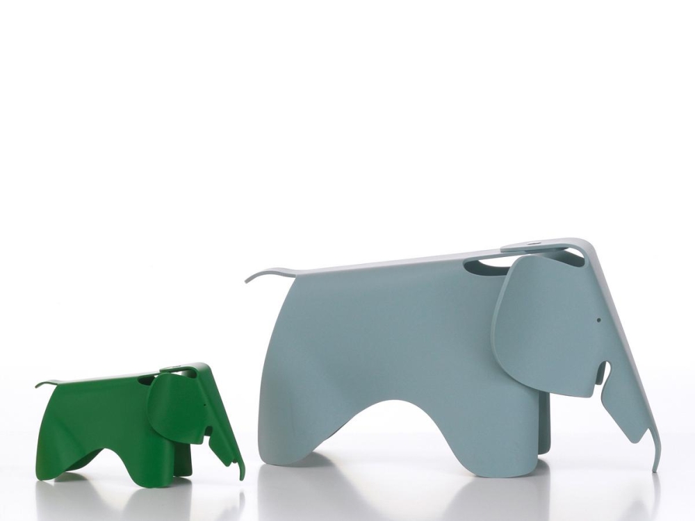 Eames Elephant (Small), palm green