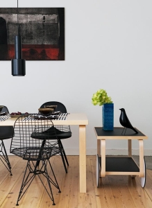 Eames House Bird black lacquered