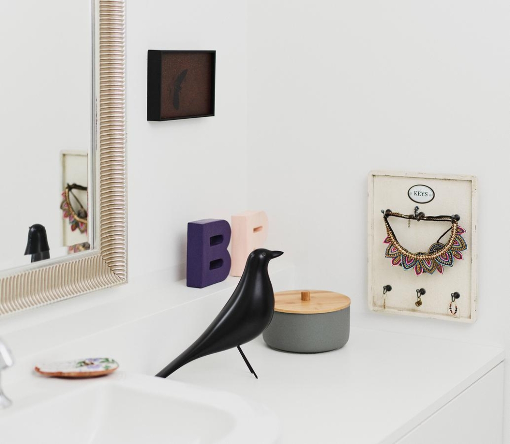 Eames House Bird black lacquered