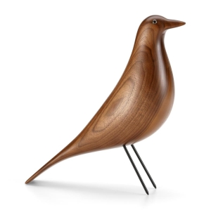 Eames House Bird walnut, clear varn.