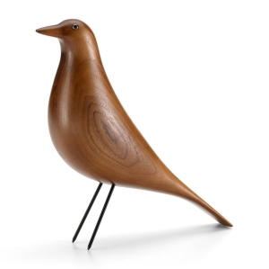 Eames House Bird walnut, clear varn.