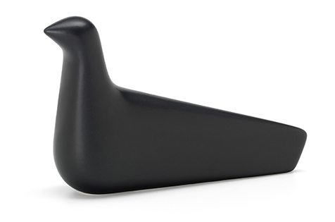 L'Oiseau ceramic charcoal matt