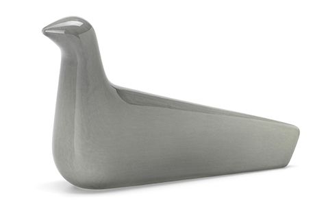 L'Oiseau ceramic moss grey, gloss