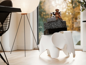 Eames Elephant (Small), white