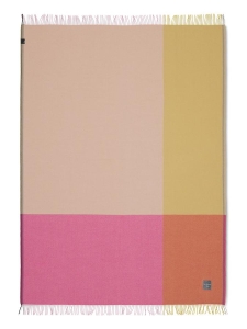 Colour Block Blanket pink-beige