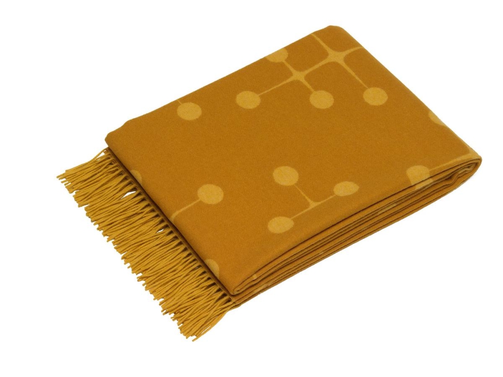 Eames Wool Blanket, mustard